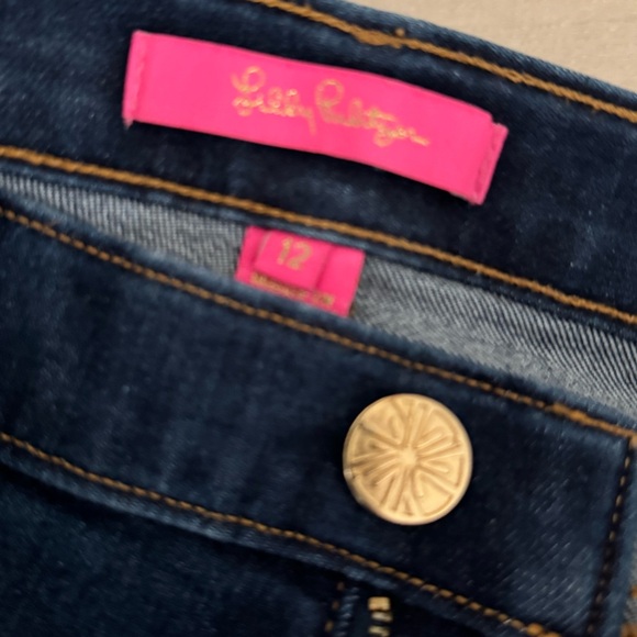 Lilly Pulitzer 29” Eagan Super Skinny Jeans Size 12 - Picture 4 of 7